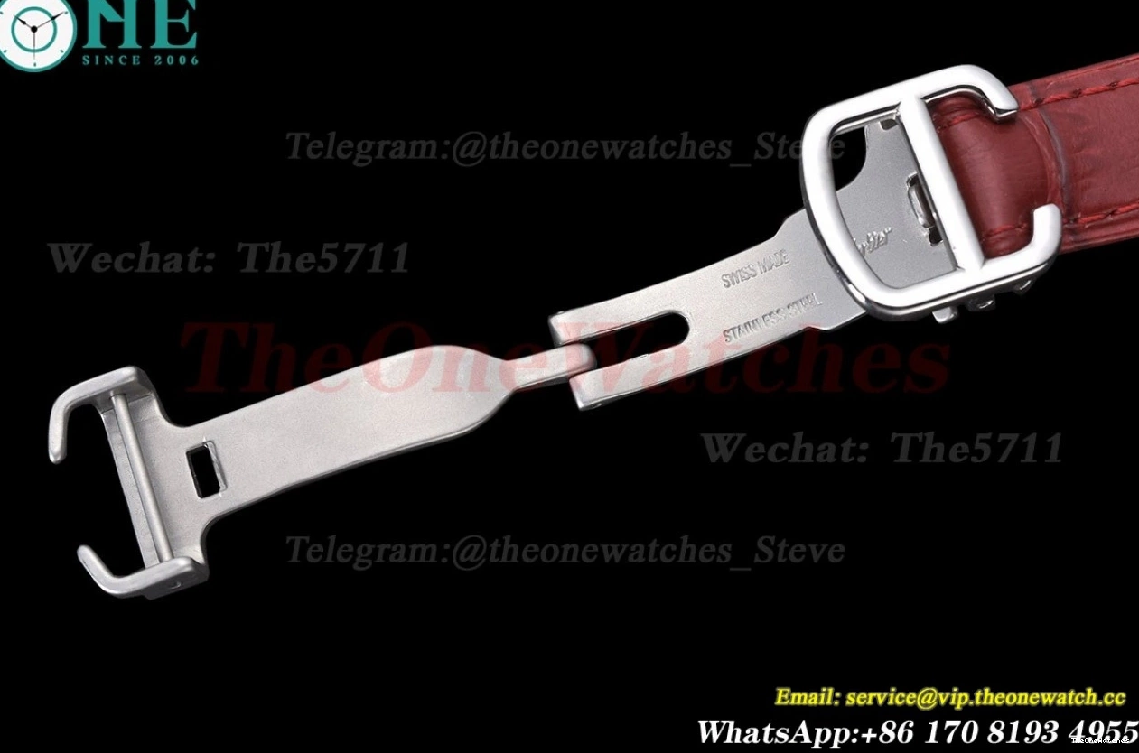 NH05 Cartier Red Ballon Dial LE Bleu GDF 33mm De SS 0416